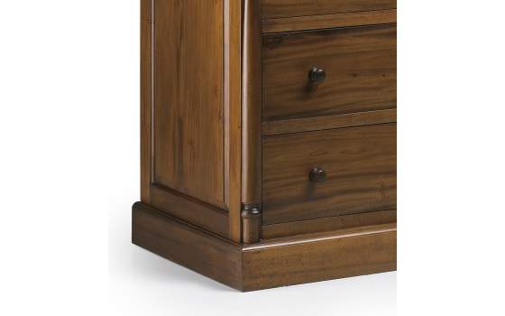 Cómoda Philippe con Talla Columnas 6 Cajones