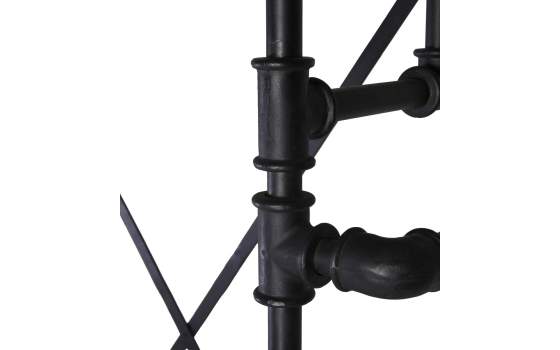 Colgador Perchero Estilo Rustico Industrial Vintage Serie Pipa