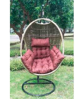 Columpio con Soporte Rattan Alimo