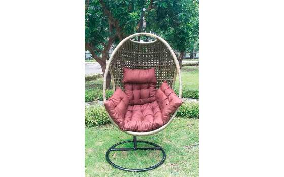 Columpio con Soporte Rattan Alimo
