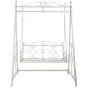 Columpio de Forja Para Exterior Color Blanco Decape Arquest