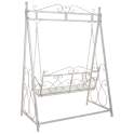 Columpio de Forja Para Exterior Color Blanco Decape Arquest