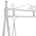 Columpio de Forja Para Exterior Color Blanco Decape Arquest