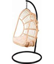 Columpio Rattan Natural con Soporte Alimo