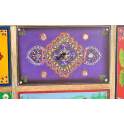 Comoda 12 Cajones Pintada a Mano Motivos Orientales Boho