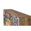 Comoda  14 Cajones Decorados Motivos Orientales Alverit
