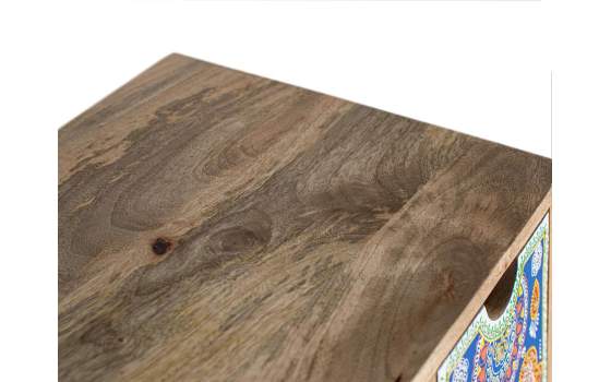 Comoda  14 Cajones Decorados Motivos Orientales Alverit