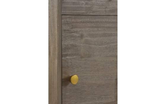 Comoda 2 Cajones 2 Puertas Rustico Actual Serie Aerost