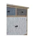 Comoda 2 Cajones 2 Puertas talladas colores Serie Mediant
