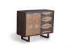 Comoda 3 Cajones 1 Puerta Estilo Contemporaneo Serie Subaya