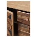 Comoda 3 Cajones 1 Puerta Frontal Tablas Recicladas Aerts