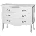 Comoda 3 Cajones Blanca Design