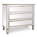 Comoda 3 Cajones Espejos Clasica Serie Hollywoodi