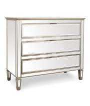 Comoda 3 Cajones Espejos Clasica Serie Hollywoodi