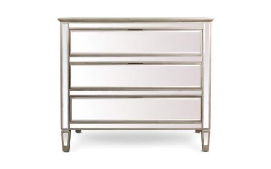 Comoda 3 Cajones Espejos Clasica Serie Hollywoodi