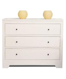 Comoda 3 Cajones Ivory