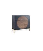 Comoda 3 Cajones Tallados Estilo Oriental Serie Aizola