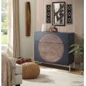 Comoda 3 Cajones Tallados Estilo Oriental Serie Aizola