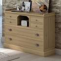 Comoda 6 Cajones Roble Ardon