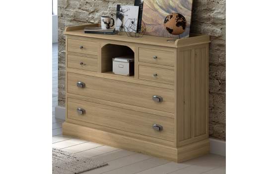 Comoda 6 Cajones Roble Ardon