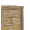 Comoda 9 Cajones  Colonial Serie Merapi