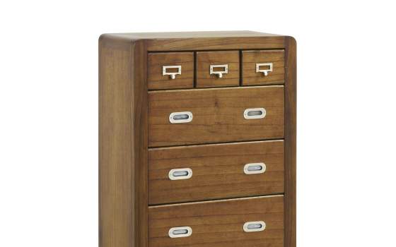 Comoda Alta Colonial Flash 8 Cajones