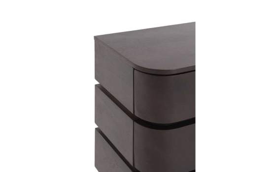 Comoda Aparador Contemporaneo Negro 9 Cajones Anbly