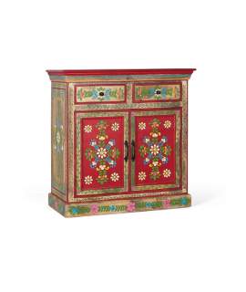 Comoda Aparador Dormitorio 2 Cajones 2 Puertas Oriental Anthin