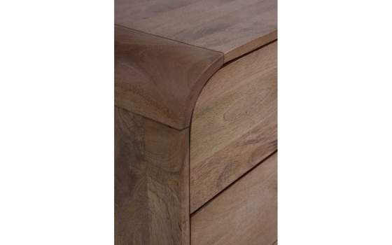 Comoda Contornos Redondeados 6 Cajones Serie Aldomar