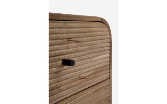 Comoda Contornos Redondeados 6 Cajones Serie Aldomar