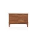 Comoda de 6 Cajones en Madera de Acacia Natural Ardusor Comoda de 6 Cajones en Madera de Acacia Natural Ardusor