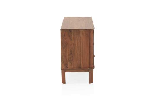 Comoda de 6 Cajones en Madera de Acacia Natural Ardusor Comoda de 6 Cajones en Madera de Acacia Natural Ardusor