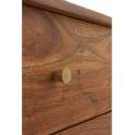 Comoda de 6 Cajones en Madera de Acacia Natural Ardusor Comoda de 6 Cajones en Madera de Acacia Natural Ardusor