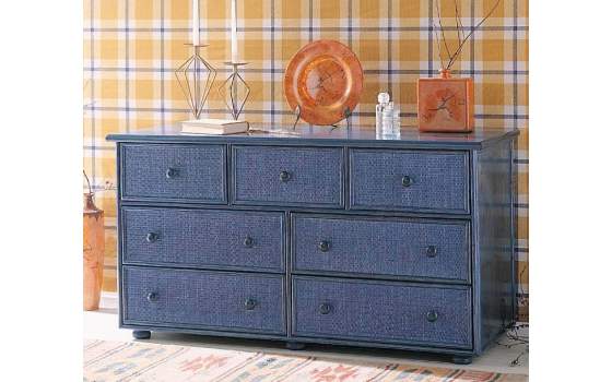 Comoda de Rattan Grande