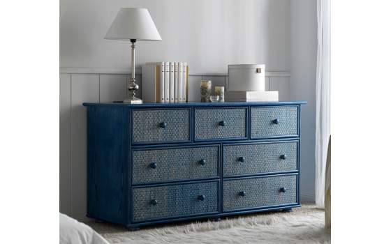 Comoda de Rattan Grande