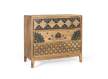 Comoda Domitorio Decorada en Colores 3 Cajones Serie Arialest