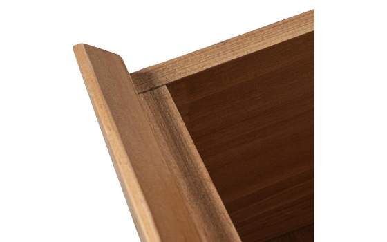 Comoda Dormitorio 3 Cajones Madera Pino Color Miel Arckel