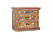 Comoda Dormitorio 3 Cajones Pintura Oriental China Serie Anthin