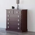 Comoda Dormitorio Actual 6 Cajones Colores Serie Galatea Comoda Dormitorio Actual 6 Cajones Colores Serie Galatea