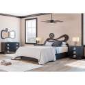 Comoda Dormitorio Moderno 3 Cajones Colores Serie Hellen