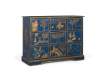 Comoda Dormitorio Oriental 9 Cajones Decorados Serie Arfian