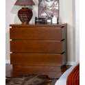Comoda Dormitorio Original Estilo Colonial 3 Cajones Serie Ansty