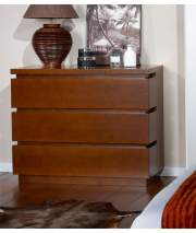 Comoda Dormitorio Original Estilo Colonial 3 Cajones Serie Ansty