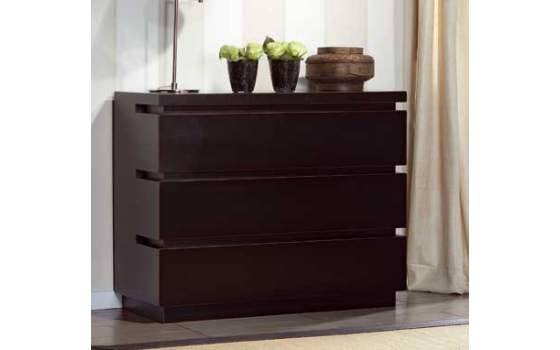 Comoda Dormitorio Original Estilo Colonial 3 Cajones Serie Ansty