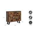 Comoda Industrial Vintage Madera Mango Serie Diamante