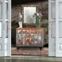 Comoda Industrial Vintage Madera Mango Serie Diamante