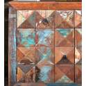 Comoda Industrial Vintage Madera Mango Serie Diamante