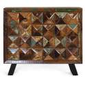 Comoda Industrial Vintage Madera Mango Serie Diamante