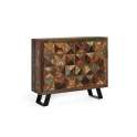 Comoda Industrial Vintage Madera Mango Serie Diamante