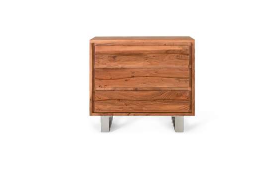 Comoda Indutrial Moderna 3 Cajones Serie Aratany